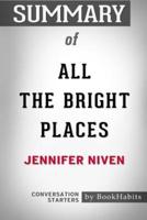 Summary of All the Bright Places by Jennifer Niven: Conversation Starters