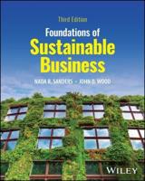 Foundations of Sustainable Business