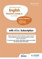 Cambridge Primary English Teacher's Guide Stage 6 With Boost Subscription