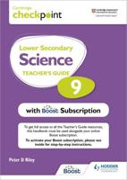 Cambridge Checkpoint Lower Secondary Science. 9 Teacher's Guide