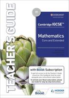 Cambridge iGCSE Core and Extended Mathematics. Teacher's Guide