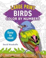 Large Print Color by Numbers Birds