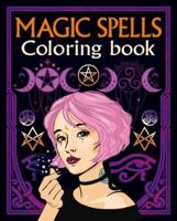 Magic Spells Coloring Book