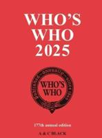 Who's Who 2025