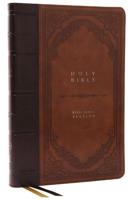 KJV Holy Bible: Giant Print Thinline Bible, Brown Leathersoft, Red Letter, Comfort Print: King James Version (Vintage Series)