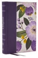 KJV, The Woman's Study Bible, Purple Floral Cloth Over Board, Red Letter, Full-Color Edition, Comfort Print