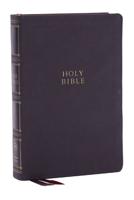 KJV Holy Bible: Compact Bible With 43,000 Center-Column Cross References, Gray Leathersoft, Red Letter, Comfort Print: King James Version