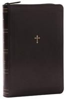 NKJV Compact Paragraph-Style Bible W/ 43,000 Cross References, Black Leathersoft With Zipper, Red Letter, Comfort Print: Holy Bible, New King James Version