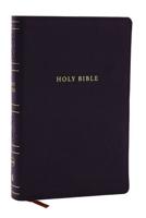 NKJV Personal Size Large Print Bible With 43,000 Cross References, Black Leathersoft, Red Letter, Comfort Print