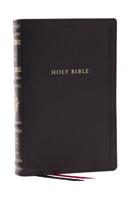 RSV Personal Size Bible With Cross References, Black Leathersoft, Thumb Indexed, (Sovereign Collection)