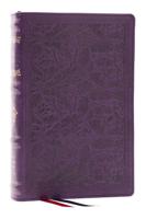 RSV Personal Size Bible With Cross References, Purple Leathersoft, Thumb Indexed, (Sovereign Collection)
