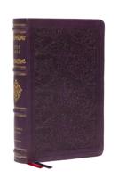 KJV Large Print Reference Bible, Purple Leathersoft, Red Letter, Comfort Print (Sovereign Collection)