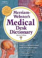 Merriam Webster Med Dsk Dic Revised