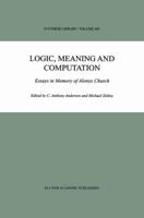 Logic, Meaning, and Computation
