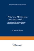 What Was Mechanical About Mechanics