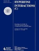 Proceedings of the LACME '98 Sixth Latin American Conference on Applications of the Mössbauer Effect