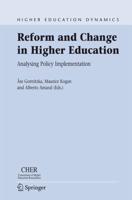 Reform and Change in Higher Education