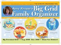 Amy Knapp's Big Grid 2009 Family Organizer