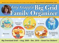 Amy Knapp's Big Grid Family Organizer 2009 2010 Calendar