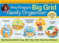 2013 Amy Knapp's Big Grid Family Wall Calendar