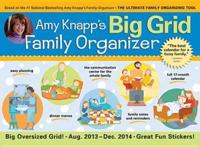2014 Amy Knapp's Big Grid Family Wall Calendar