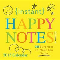 2015 Instant Happy Notes Boxed Calendar