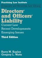 Directors' and Officers' Liability