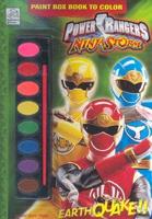 Power Rangers Ninja Storm Ninja Power Paintbox Book to Color