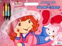 Strawberry Shortcake Life Is Sweet! Artist Pad [With StickersWith 3 Double-Sided Crayons]