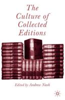 The Culture of Collected Editions