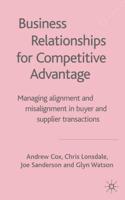 Business Relationships for Competitive Advantage