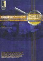 Commonwealth Universities Yearbook 2005