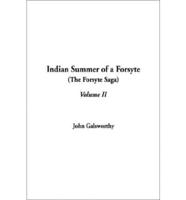 Indian Summer of a Forsyte
