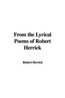 From the Lyrical Poems of Robert Herrick