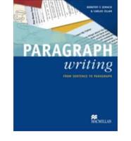 Paragraph Writing Students Book International