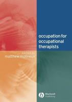 Occupation for Occupational Therapists