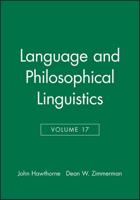 Language and Philosophical Linguistics, 2003