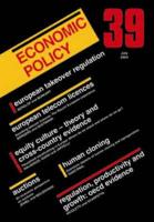 Economic Policy. 39