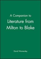 A Companion to Literature from Milton to Blake