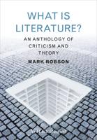 What Is Literature?