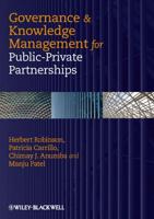 Governance & Knowledge Management for Public-Private Partnerships