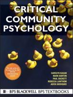 Critical Community Psychology