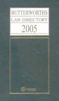 Butterworths Law Directory 2005