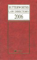 Butterworths Law Directory 2006