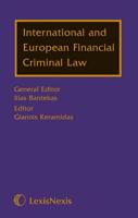 International and European Financial Criminal Law