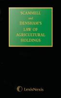 Scammell and Densham's Law of Agricultural Holdings