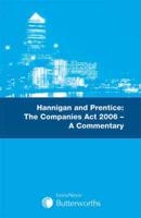 Hannigan and Prentice - The Companies Act 2006