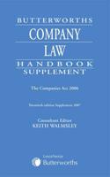 Butterworths Company Law Handbook Supplement