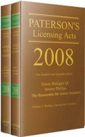 Paterson's Licensing Acts 2008