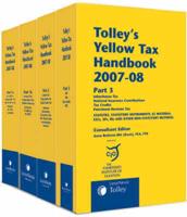 Tolley's Yellow Tax Handbook 2007-08